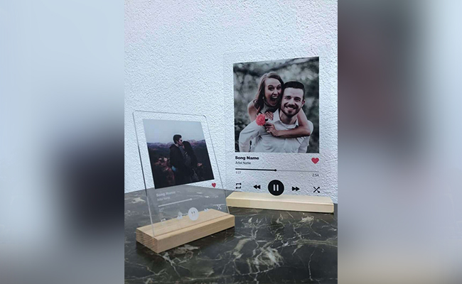 Personalised Spotify Glass Art Personalised Spotify Glass Art