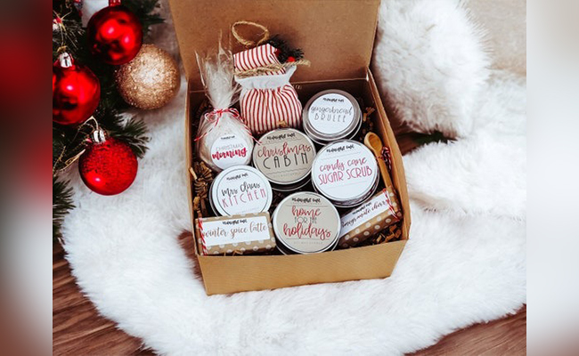 A Winter Self-Care Basket A Winter Self-Care Basket