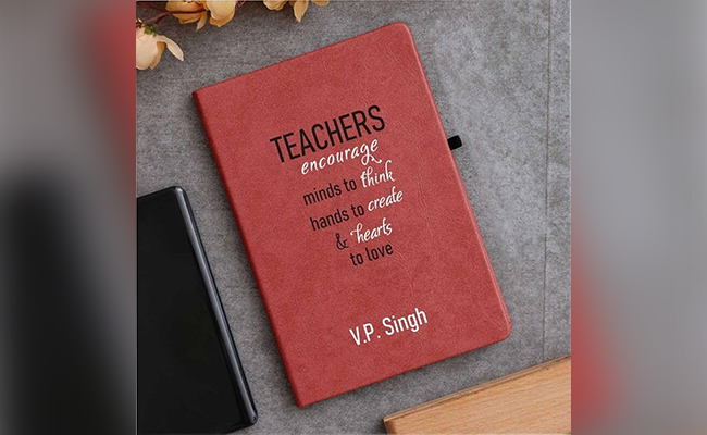 Personalized Notebooks - Teachers Day Gifts Personalized Notebooks - Teachers Day Gifts