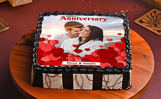 Customized Anniversary Cakes