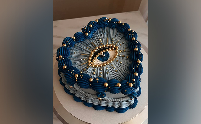 Evil Eye Mati Cake Evil Eye Mati Cake