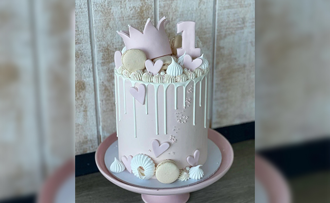 Pastel Drip Cake
