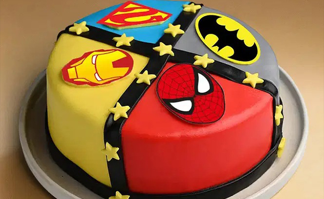 Superhero Cake