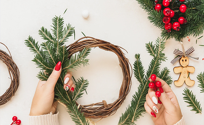 Mini Christmas Wreath
