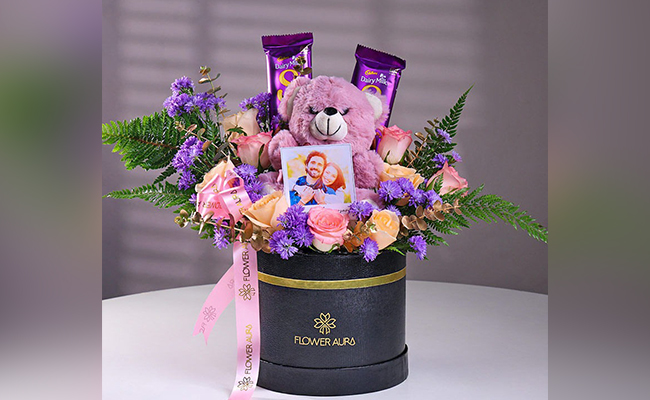 Personalised New Year Flowers