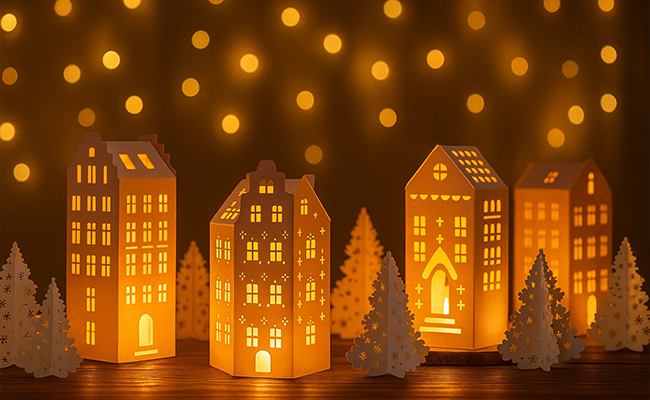 Paper House Lanterns