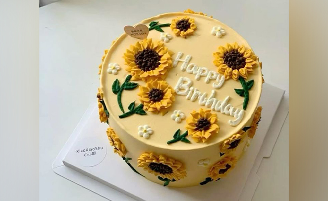 Sunflower Cake Sunflower Cake