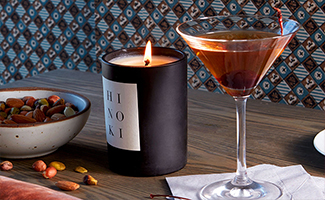 Candle and Wine Set
