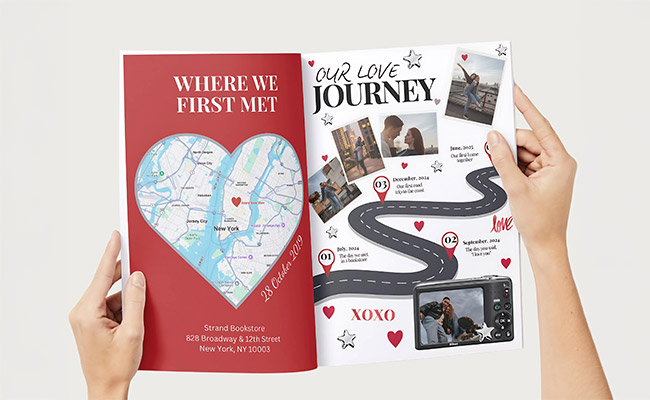 Custom Love Story Magazine
