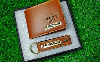 Customized Wallet and Keychain