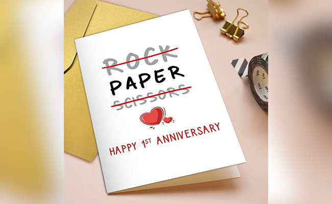 1st Anniversary Gift