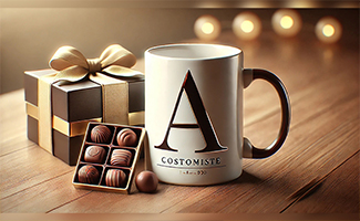 Customized Mug and Chocolate Combo 