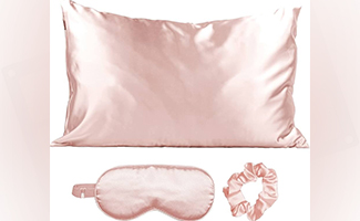 Silk Pillowcase and Sleep Set