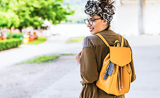Trendy Backpack or Handbag