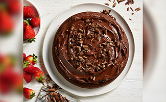 Artistic Chocolate Cake-Mobile