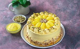 Rasmalai Pista Cake-Mobile