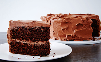 Classic Chocolate Fudge Cake