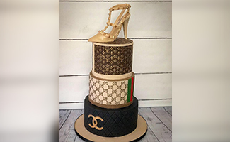 Luxury Brand Cake