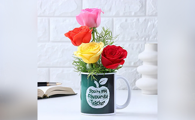 Flowers and Personalised for Valentine’s Day Gift
