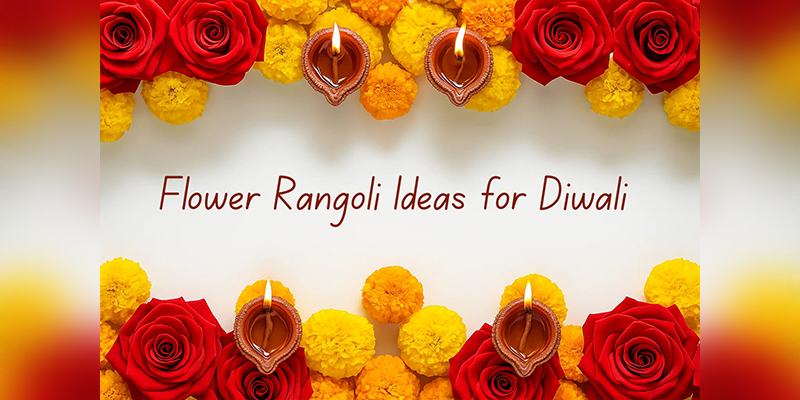 Flower Rangoli Ideas Flower Rangoli Ideas