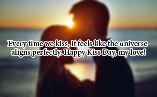 Romantic Kiss Day Messages

