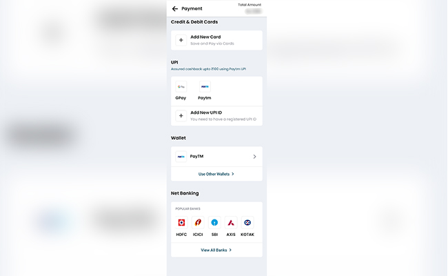 Multiple Payment Options