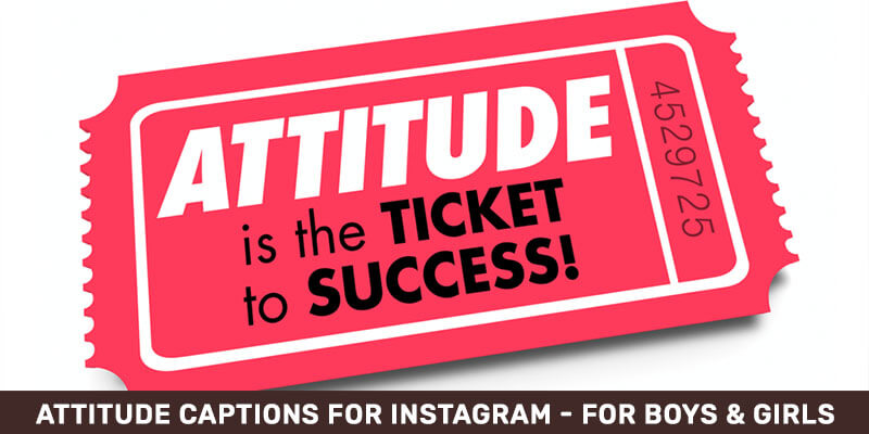 Attitude Captions For Instagram Attitude Captions For Instagram