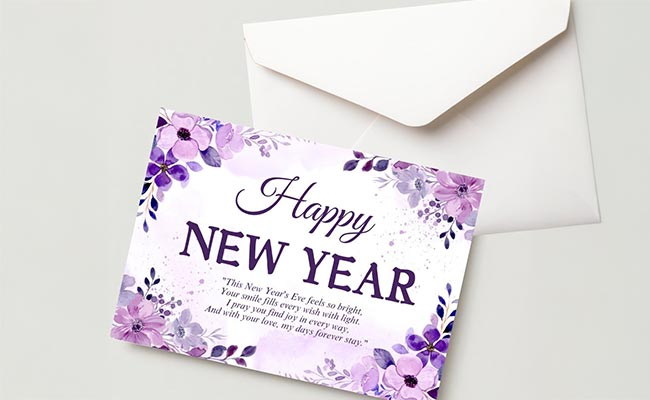 New Year Greeting Cards