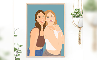 Custom Cartoon Portrait