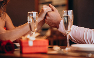 Romantic Candlelit Dinner gift for husband