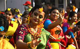 Holi Celebration in Kolkata