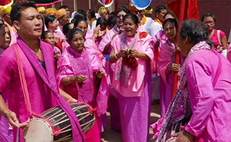 Holi Meets Yaoshang Festival In Manipur