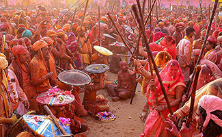 Holi celebrations in India