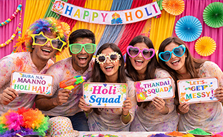 Holi games idea