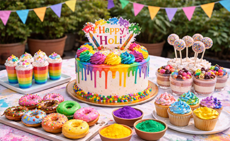 Holi celebration idea