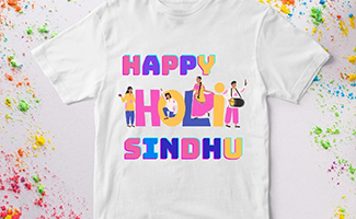 Personalised Holi T-Shirts