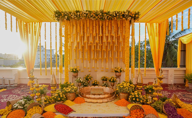 Marigolds in Indian Weddings
