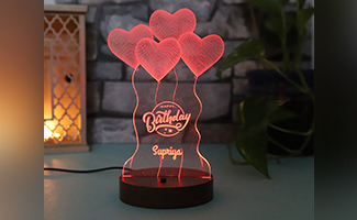 Personalised Lamps and Lightboxes