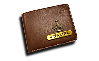 Personalised Leather Wallet Gift for Him