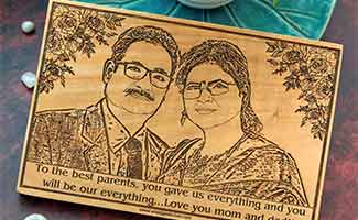 Engrave Wooden Plaque
