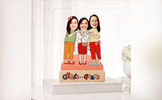 A customised caricatures
