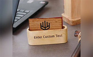 A personalised desk accessories