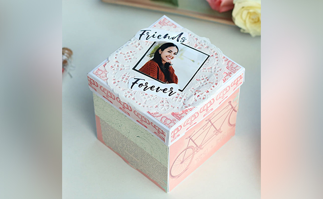 A personalised Explosion Box A personalised Explosion Box