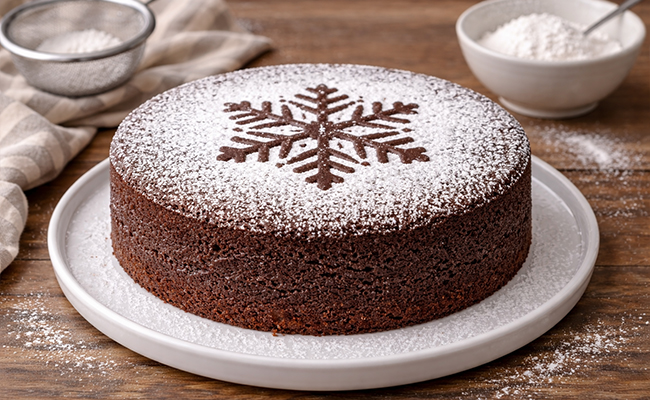 Powdered Sugar Dusting