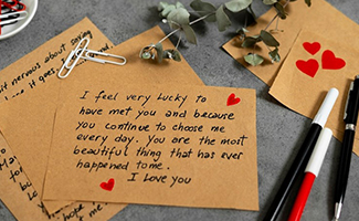 Handwritten Letters and Time-Intensive Gifts