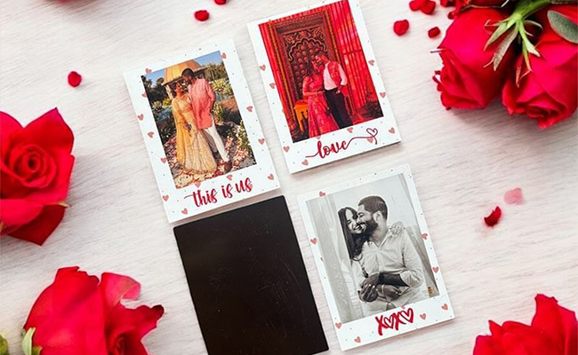 Personalised Fridge Magnets for Valentine’s Day Gift